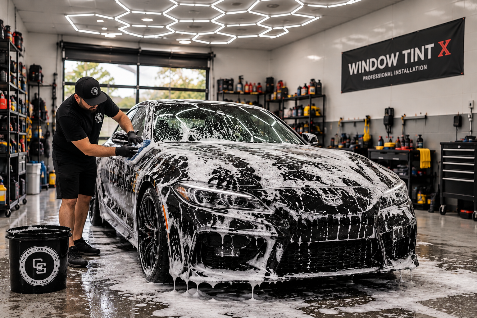Ceramic coating preparation