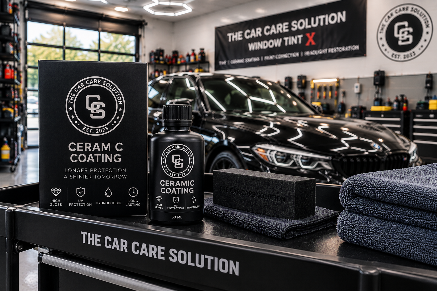 Premium ceramic coating protection