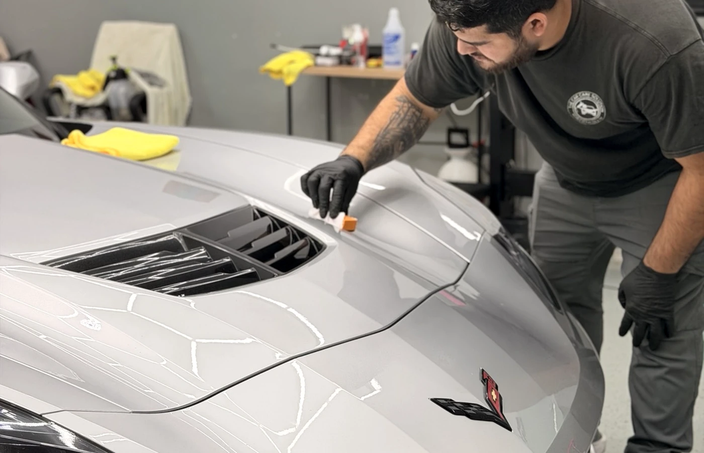 Ceramic coating service at The Car Care Solution in Casselberry Florida