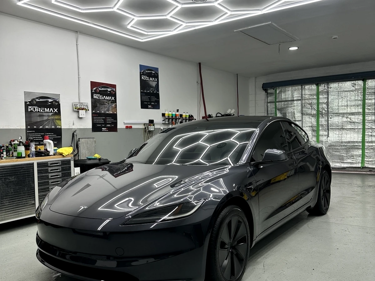 Recent Tesla Model 3 work at The Car Care Solution