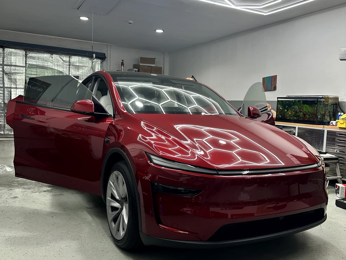Recent Tesla work at The Car Care Solution