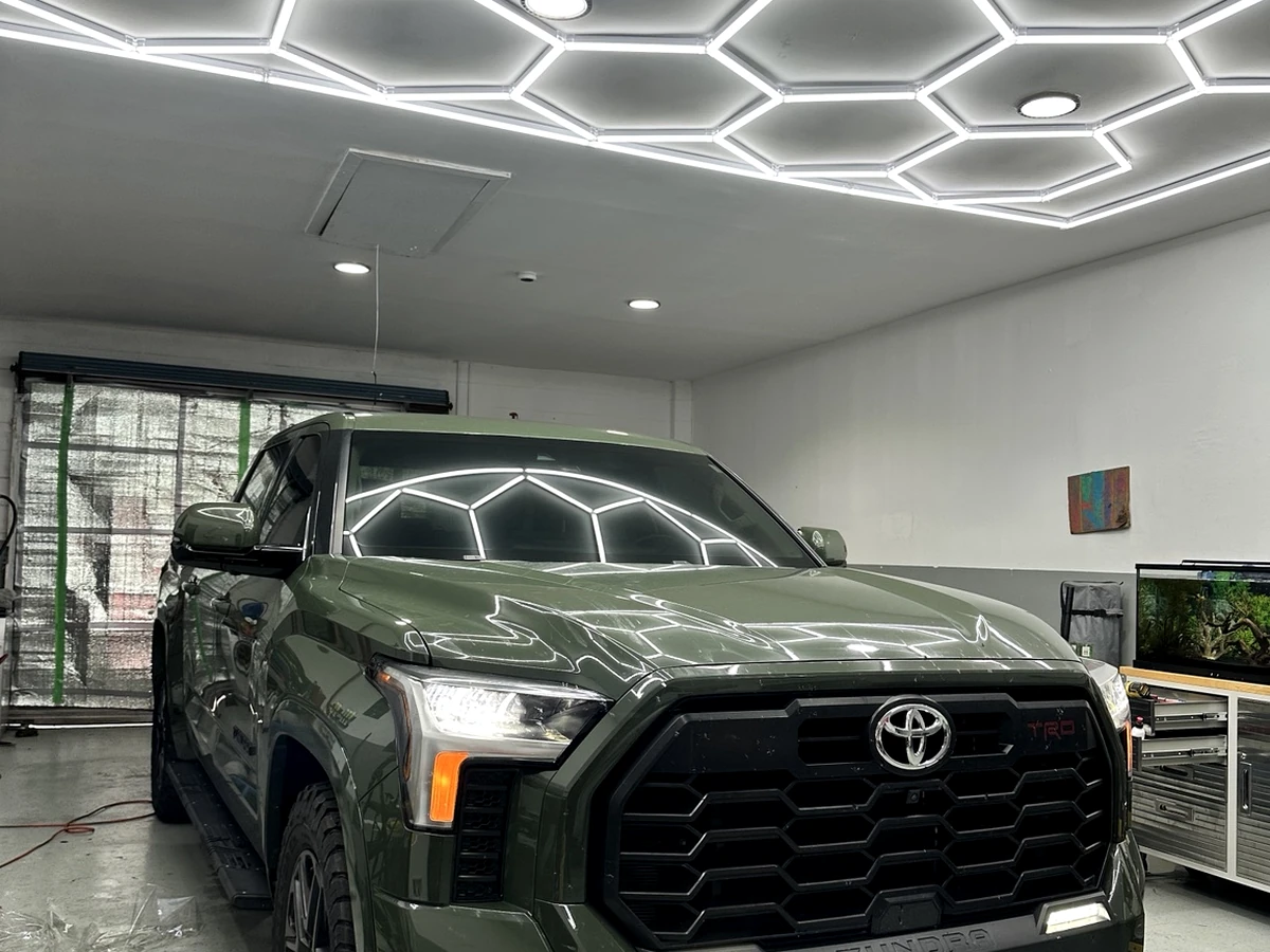 Recent truck window tint work at The Car Care Solution
